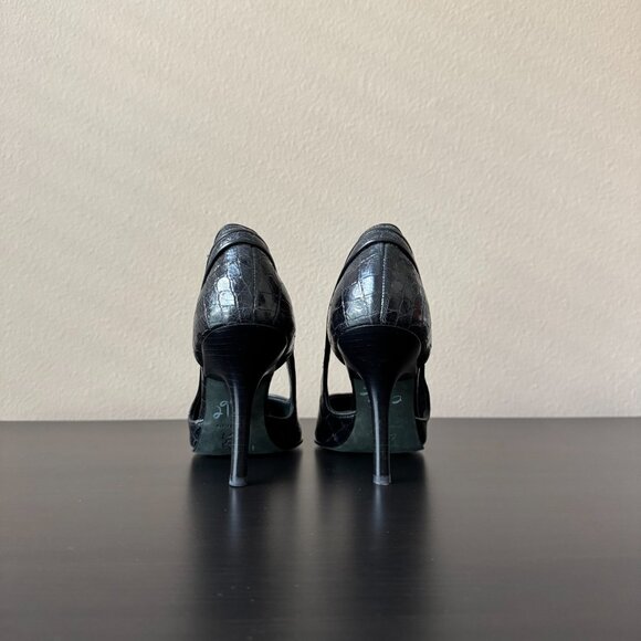 Almost new - Donald Pliner Couture Black Pointy Toe Heels Pumps, Size 7 - Picture 6 of 7